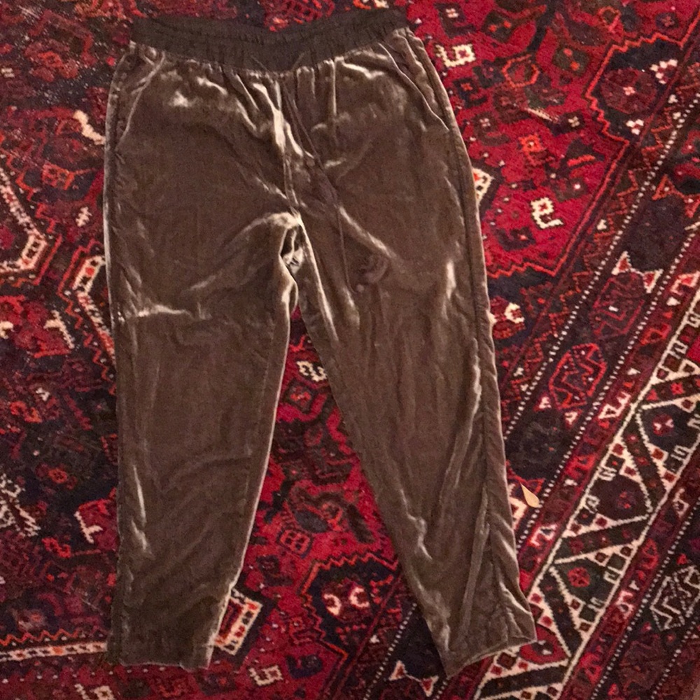 Velvet Joggers by Elevenses